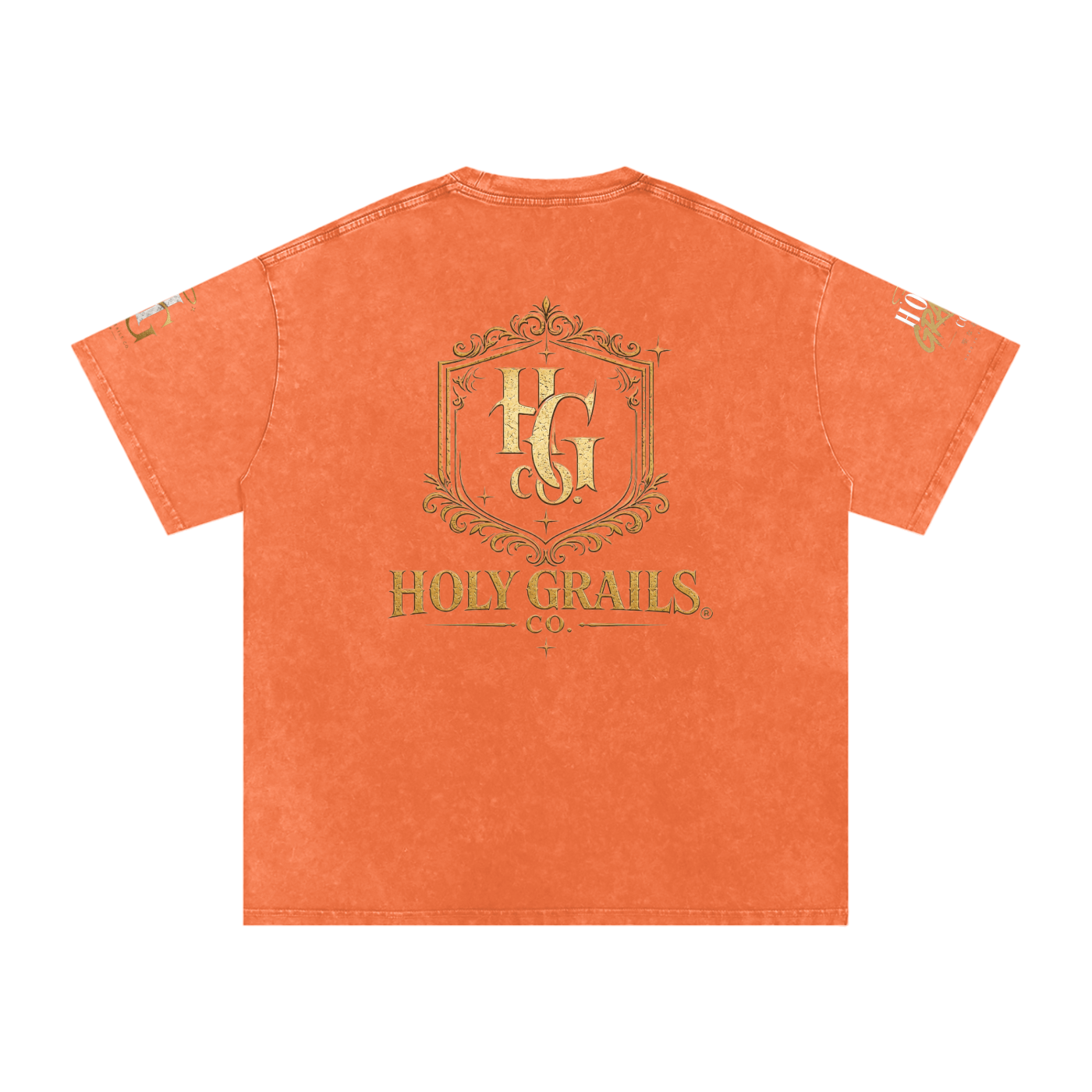 The Great  Wave Of Holy Grails Cotton T-Shirt
