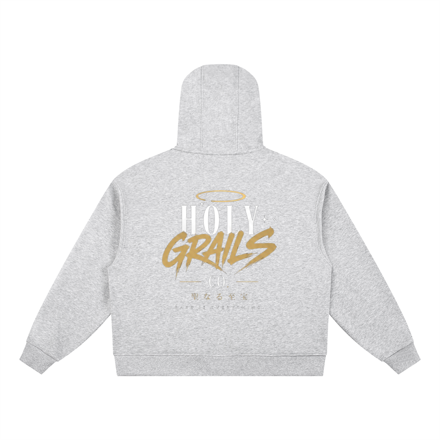 HG Crest Logo Button Placket Hoodie